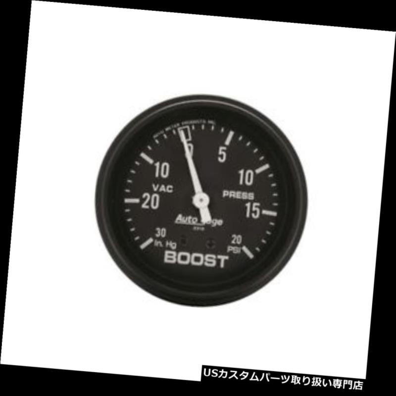 USタコメーター オートメーター2310オートゲージメカニカルブースト/バキュームゲージ Auto Meter 2310 Auto Gage Mechanical Boost/Vacuum Gauge 【並行輸入品】