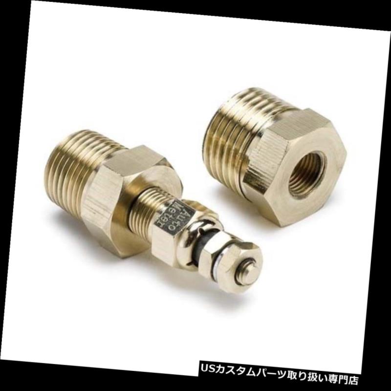 USタコメーター 自動温度計2258センダーと電気温度用継手。 ゲージ Auto Meter 2258 Sender and Fittings for Electric Temp. Gauges 【並行輸入品】