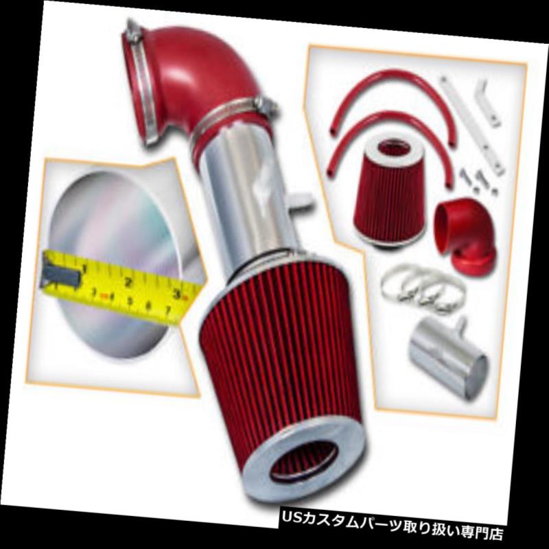 USエアインテーク インナーダクト BCP RED 01-04ストラタス/セブリン g 2.7L V6ショートラムエアインテークシステム+フィルター BCP RED 01-04 Stratus/Sebring 2.7L V6 Short Ram Air Intake System + Filter 【並行輸入品】