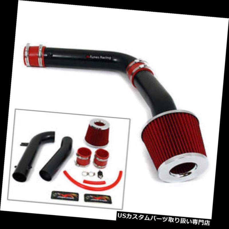 USエアインテーク インナーダクト つや消しの黒/赤99-03アキュラTL / CL 3.2L V6の冷たい空気取り入れ口の誘導 Matte Black / Red 99-03 Acura TL / CL 3.2L V6 Cold Air Intake Induction 【並行輸入品】