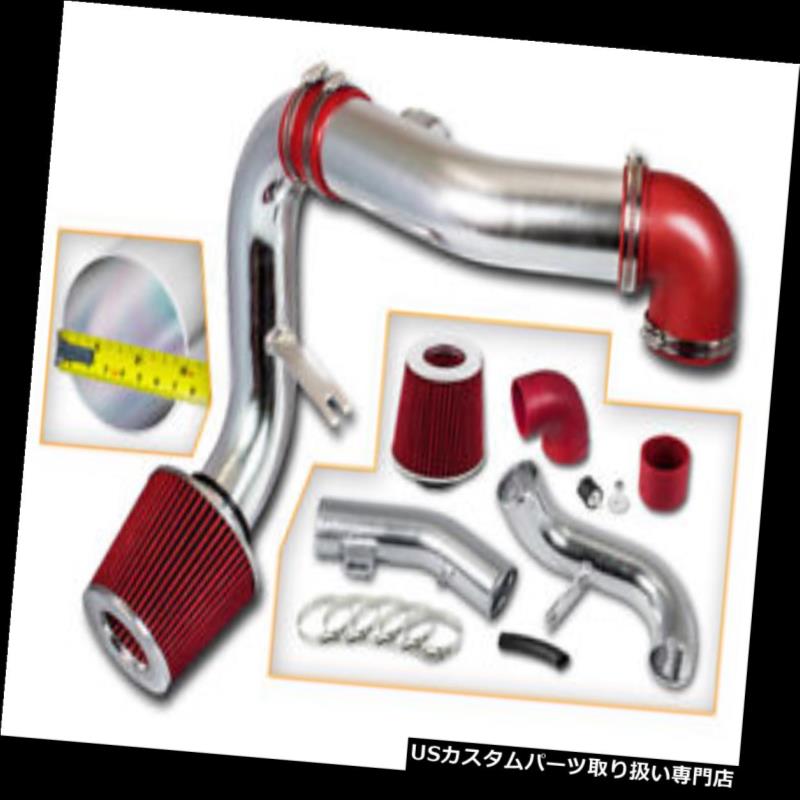 USエアインテーク インナーダクト BCP RED 05-10シボレーコバルト2.2L / 2.4L L4 LT LSスポーツ冷気取り入れキット+フィルター BCP RED 05-10 Chevy Cobalt 2.2L/2.4L L4 LT LS Sport Cold Air Intake Kit +Filter 【並行輸入品】