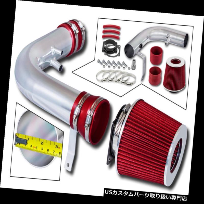 USエアインテーク インナーダクト BCP RED 97-99 F250 /ナビゲーター5.4 V8ショートラム吸気吸気キット+フィルター BCP RED 97-99 F250/Navigator 5.4 V8 Short Ram Air Intake Induction Kit + Filter 【並行輸入品】