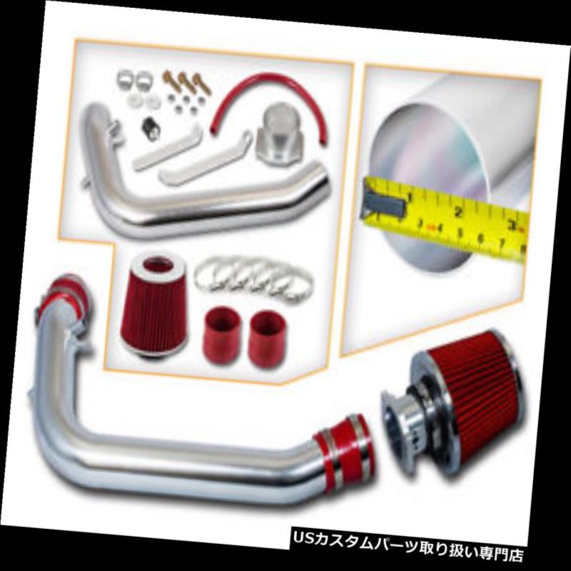 USエアインテーク インナーダクト BCP RED 95-98 240SX S14シルビア2.4 L4コールドエアインテークインダクションキット+フィルター BCP RED 95-98 240SX S14 Silvia 2.4 L4 Cold Air Intake Induction Kit + Filter 【並行輸入品】