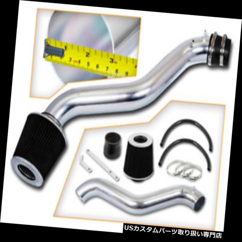 USエアインテーク インナーダクト BCPブラック92-96プレリュード2.2L L4ショートラムエアインテークインダクションキット+フィルター BCP BLACK 92-96 Prelude 2.2L L4 Short Ram Air Intake Induction Kit + Filter 【並行輸入品】