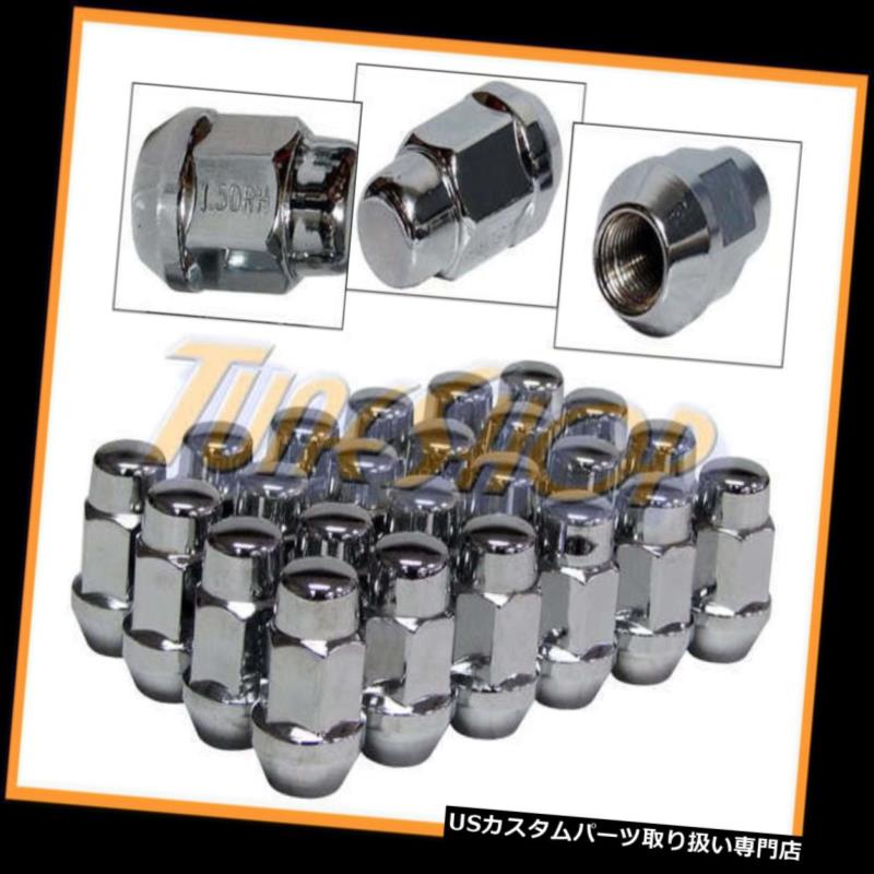 USナット 24 BULGE ACORNホイールリムナッツ12X1.5 M12 12 1.5クローズドエンドクローム19 HEX U 24 BULGE ACORN WHEELS RIMS LUG NUTS 12X1.5 M12 12 1.5 CLOSED END CHROME 19 HEX U 【並行輸入品】