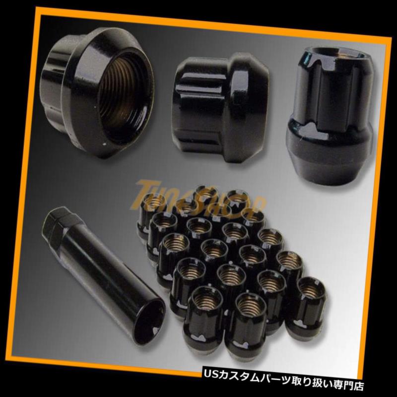 USナット MUTEKI OPEN SPLINEチューナーロックラグナッツ12X1.5 1.5 ACORNホイールリムブラックU MUTEKI OPEN END SPLINE TUNER LOCK LUG NUTS 12X1.5 1.5 ACORN WHEEL RIM BLACK U 【並行輸入品】