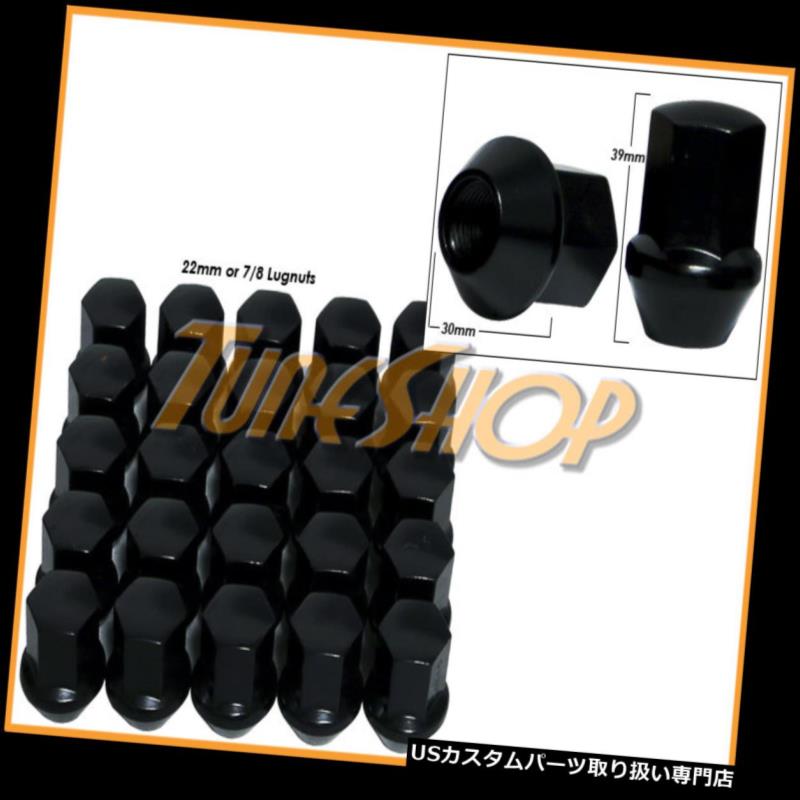 USナット 25大型シート工場スタイルストックホイールラグナット14 x 1.5 M14 ACORNリムブラック 25 LARGE SEAT FACTORY STYLE STOCK WHEELS LUG NUTS 14 X 1.5 M14 ACORN RIMS BLACK 【並行輸入品】