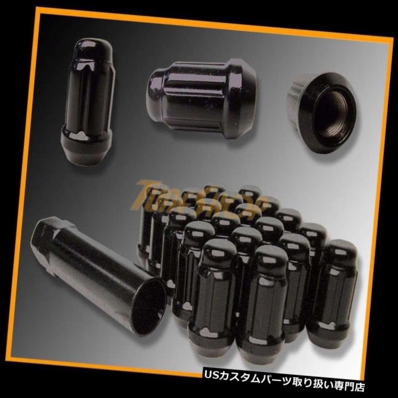 USナット MUTEKI CLOSE ENDスプラインチューナーロックラグナッツ12X1.5 1.5 ACORNホイールリムブラック MUTEKI CLOSE END SPLINE TUNER LOCK LUG NUTS 12X1.5 1.5 ACORN WHEELS RIM BLACK 【並行輸入品】