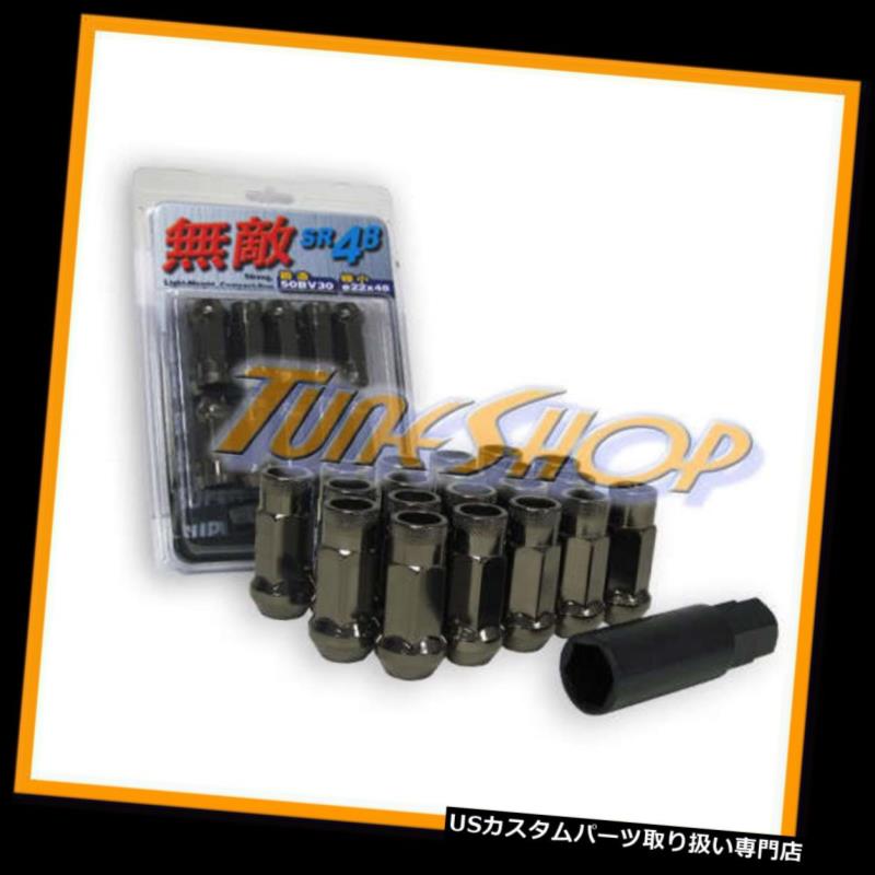 USナット MUTEKI SR48ホイールラグナット12X1.5 1.5 ACORNリム拡張オープンエンド20 TI-C M MUTEKI SR48 WHEELS LUG NUTS 12X1.5 1.5 ACORN RIM EXTENDED OPEN END 20 TI-C M 【並行輸入品】