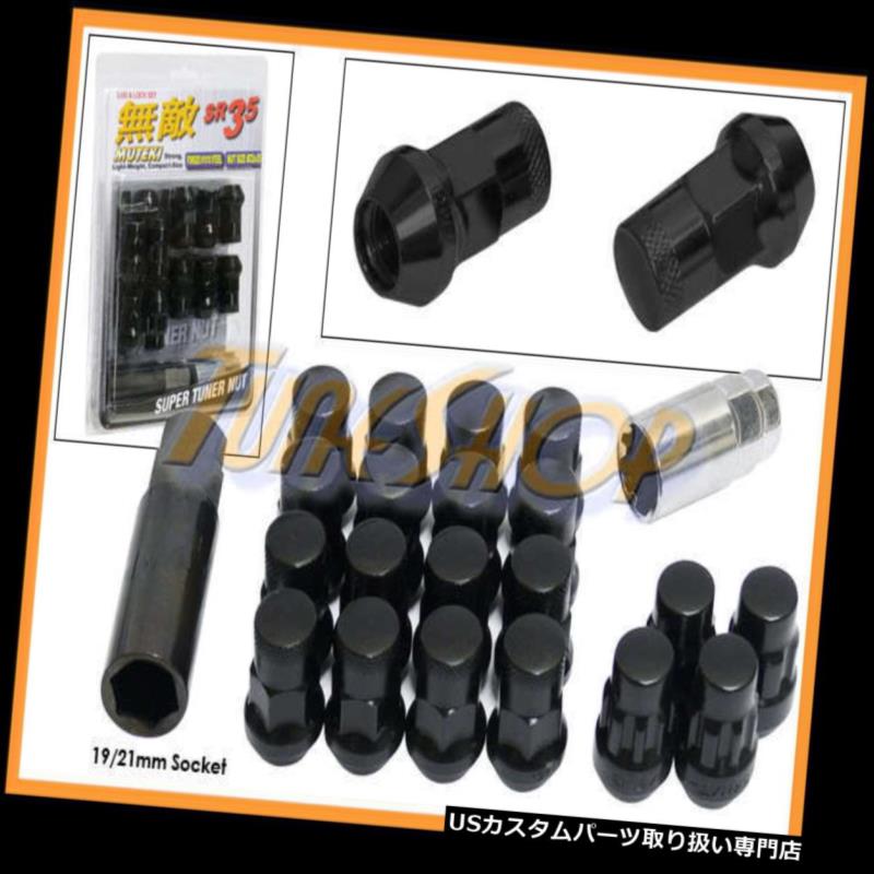 USナット MUTEKI LOCK SR35ホイールラグナット12X1.5 M12 1.5 ACORNリムクローズド20ブラックT MUTEKI LOCK SR35 WHEELS LUG NUTS 12X1.5 M12 1.5 ACORN RIMS CLOSE END 20 BLACK T 【並行輸入品】 29,029円
