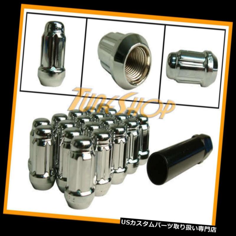 USナット MUTEKI CLOSE ENDスプラインチューナーロックラグナッツ12X1.5 1.5 ACORNホイールリムクロームU MUTEKI CLOSE END SPLINE TUNER LOCK LUG NUTS 12X1.5 1.5 ACORN WHEELS RIM CHROME U 【並行輸入品】