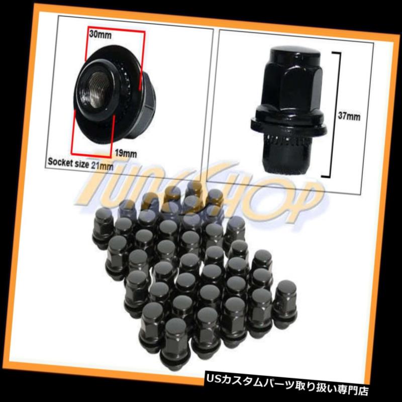 USナット 40三菱OEMのOEの在庫の工場車輪の縁MAGのLUGのナット12X1.5 1.5の黒 40 MITSUBISHI OEM OE STOCK FACTORY WHEELS RIMS MAG LUG NUTS 12X1.5 1.5 BLACK 【並行輸入品】
