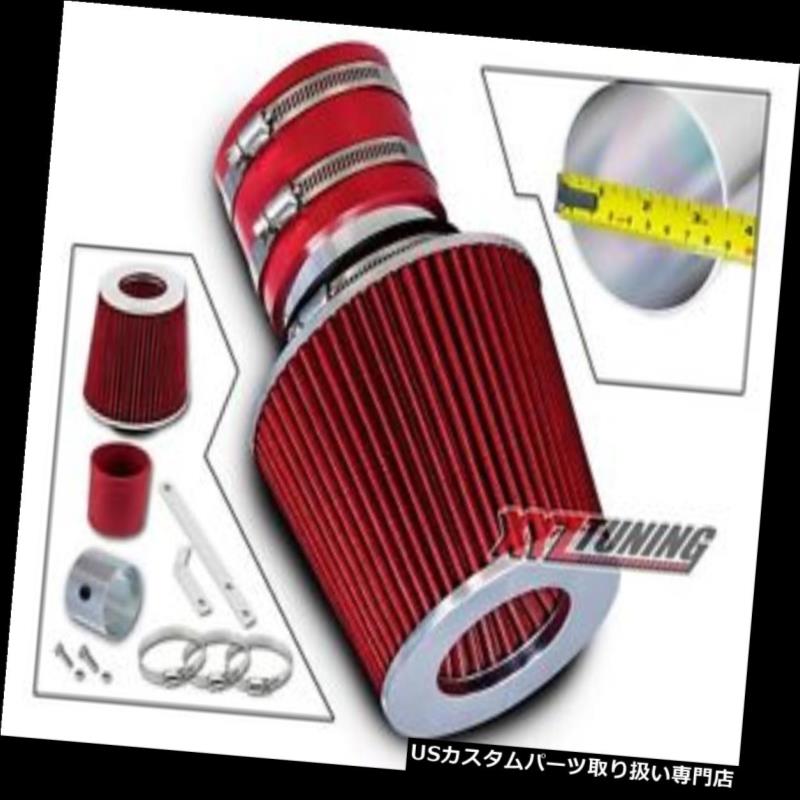 USエアインテーク インナーダクト 96-01セフィア/ 02-05セドナ/ 01-06オプティマ用REDショートラムエアインテーク+フィルター RED Short Ram Air Intake + Filter For 96-01 Sephia/02-05 Sedona/01-06 Optima 【並行輸入品】