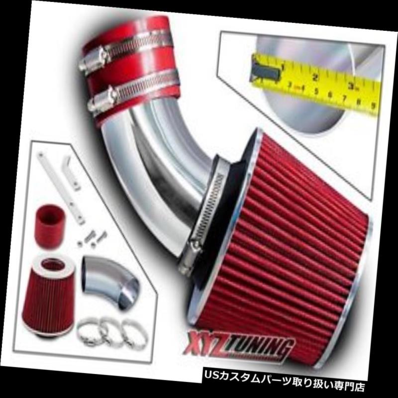 USエアインテーク インナーダクト 00-05 RAV 4 2.0L / 2.4L L4のための赤い短いRam空気取り入れ口の誘導キット+フィルター RED Short Ram Air Intake Induction Kit + Filter For 00-05 RAV 4 2.0L / 2.4L L4 【並行輸入品】