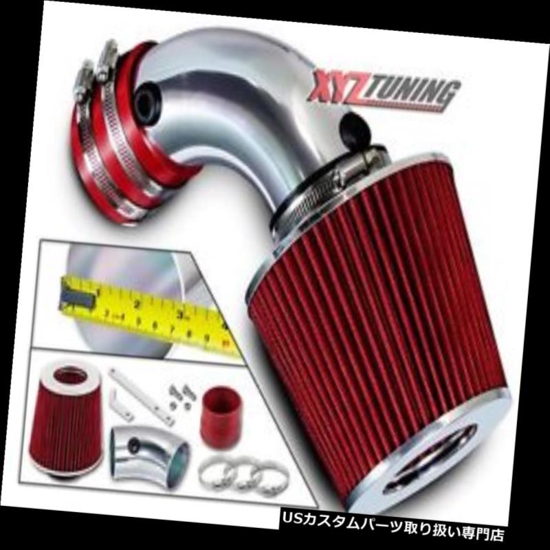 USエアインテーク インナーダクト 91-93 Lumina / Cutlass Supreme 3.4L V6用REDショートラムエアインテークキット+フィルター RED Short Ram Air Intake Kit + Filter For 91-93 Lumina/Cutlass Supreme 3.4L V6 【並行輸入品】
