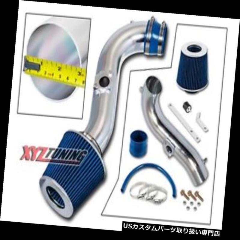 USエアインテーク インナーダクト JDM BLUE 01-05 IS300 IS 300 3.0 L V 6ショートラムエアインテークインダクションキット+フィルター3 \
