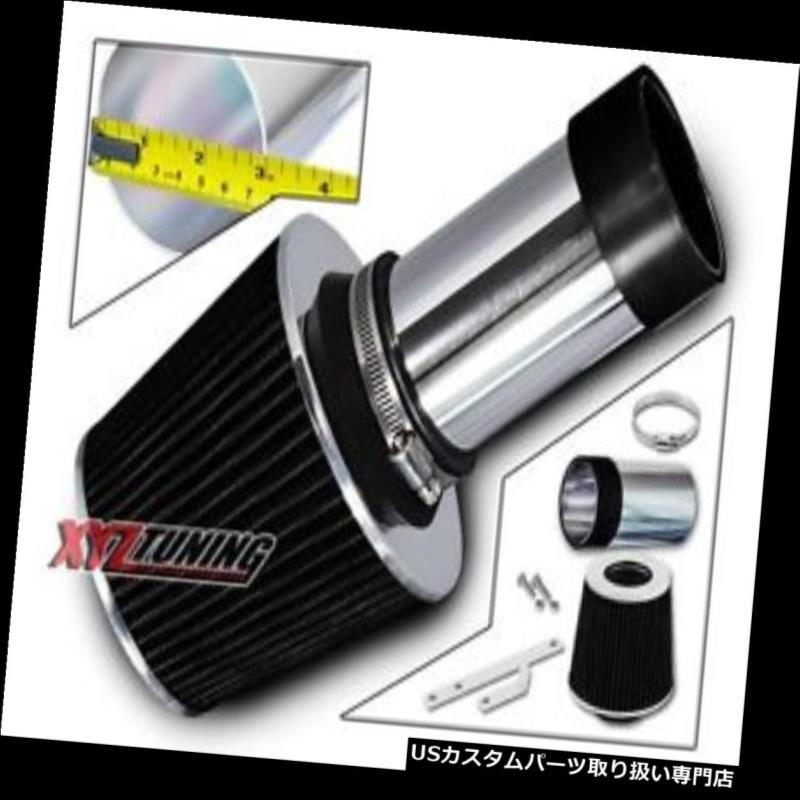 USエアインテーク インナーダクト ブラックショートラムエアインテークキット+ 98-04 300M / 94-01 LHS 3.5L V6用フィルター BLACK Short Ram Air Intake Kit + Filter For 98-04 300M / 94-01 LHS 3.5L V6 【並行輸入品】