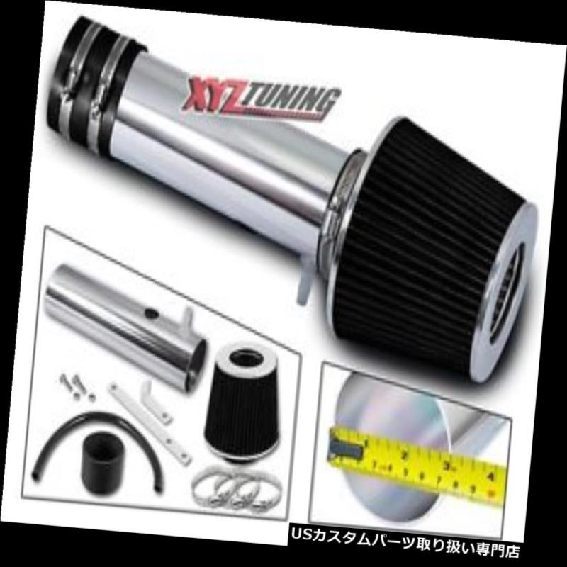 USエアインテーク インナーダクト JDMブラックショートラムエアインテークインダクションキット+ 04-06アキュラMDX 3.5L V6用フィルター JDM BLACK Short Ram Air Intake Induction Kit +Filter For 04-06 Acura MDX 3.5L V6 【並行輸入品】