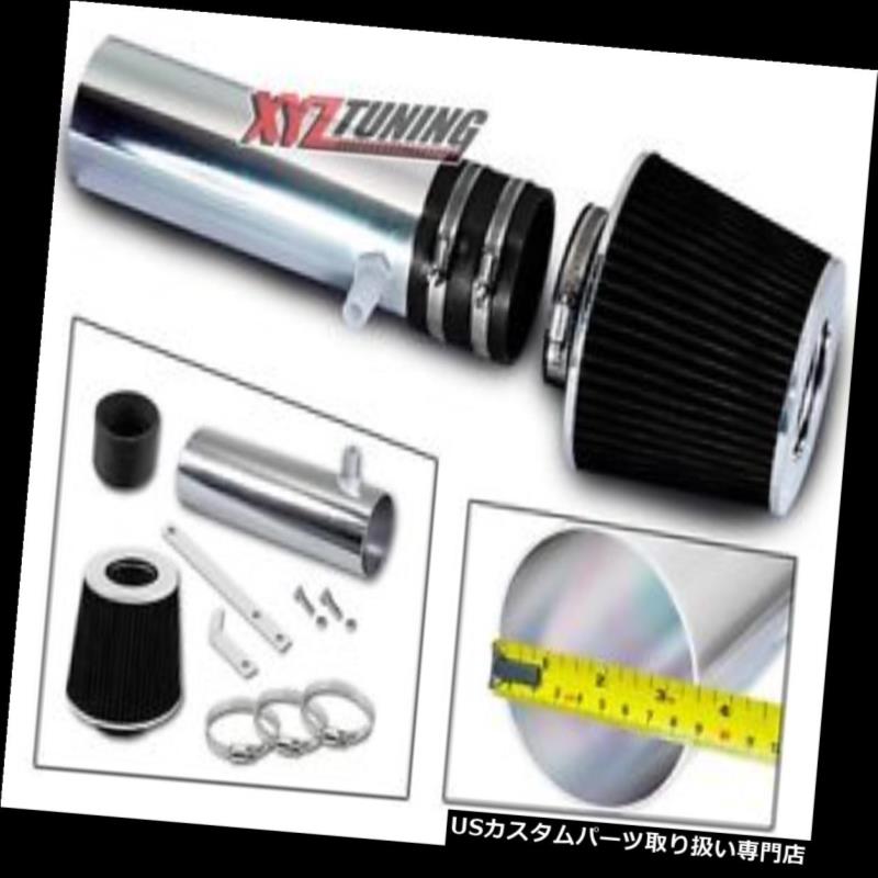 USエアインテーク インナーダクト BLACK Short Ramエアインテークキット+ 94-96 Caprice 4.3L 5.7L V8用フィルター BLACK Short Ram Air Intake Induction Kit + Filter For 94-96 Caprice 4.3L 5.7L V8 【並行輸入品】