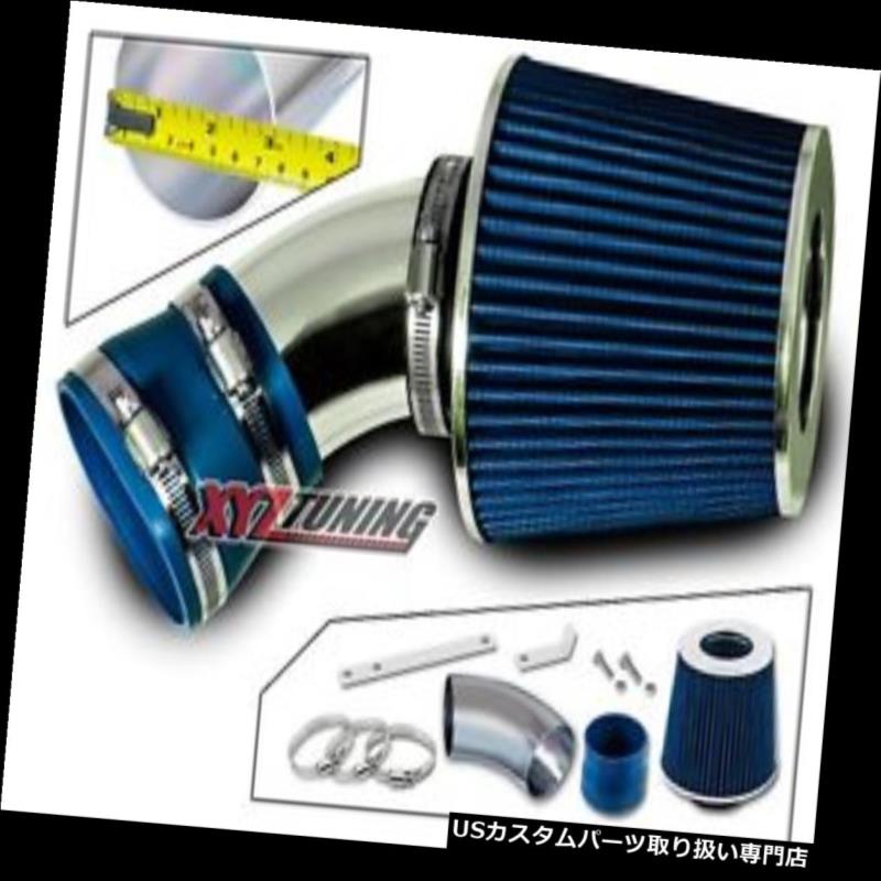 USエアインテーク インナーダクト 青短いラム空気吸入誘導キット+ 00-06 BMW E53 X 5用フィルターすべてのモデル BLUE Short Ram Air Intake Induction Kit + Filter For 00-06 BMW E53 X5 All Models 【並行輸入品】