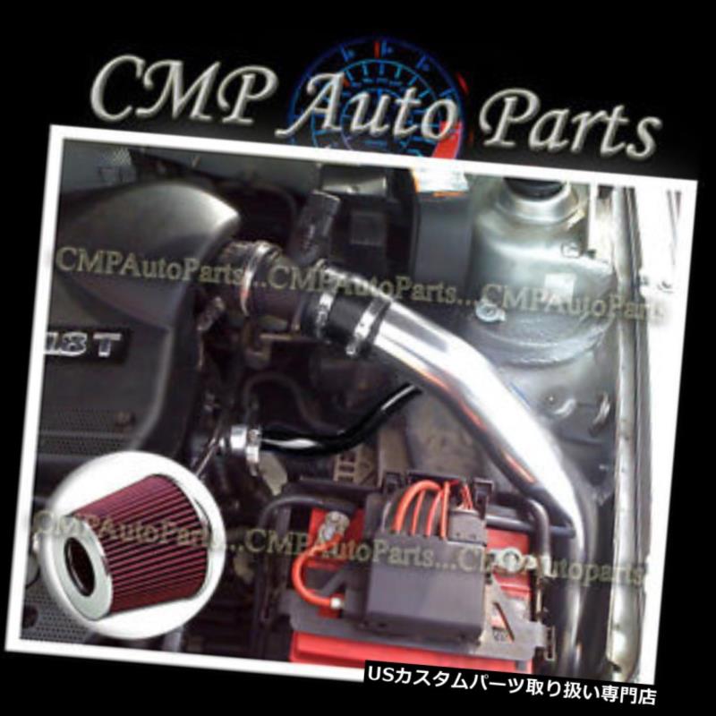 USエアインテーク インナーダクト BLACK RED 1999-2005 VWゴルフジェッタ1.8L 2.0L GL / GLS / GTIコールドエアインテークキット BLACK RED 1999-2005 VW GOLF JETTA 1.8L 2.0L GL/GLS/GTI COLD AIR INTAKE KIT 【並行輸入品】
