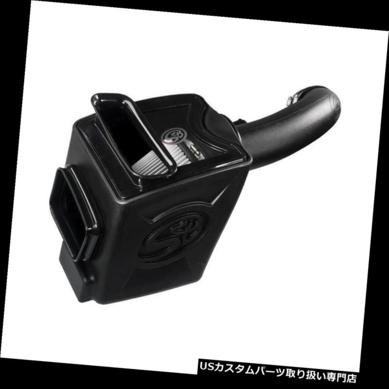 エアインテーク インナーダクト S＆amp; Bコールドエアインテークキットドライフィルター2017-2018 GM 6.6 L5P Duramaxディーゼル75-5103D S&B Cold Air Intake Kit Dry Filter 2017-2018 GM 6.6 L5P Duramax Diesel 75-5103D 【並行輸入品】