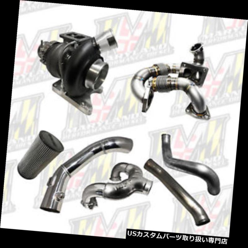 USエアインテーク インナーダクト MPDバジェット364.5SXEターボ＆amp; A 2011-2014フォード6.7 Powerstroke Diesel用パイピングキット MPD Budget 364.5SXE Turbo & Piping Kit For 2011-2014 Ford 6.7 Powerstroke Diesel 【並行輸入品】