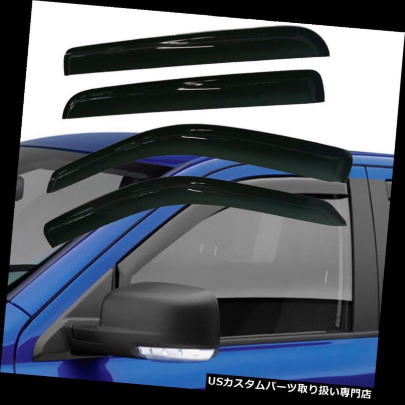 ベントバイザー ドアバイザー レインガード 02-10フォードエクスプローラー/ Mercu ryマウンテニア用ウィンドウベントバイザーサン/ライデフレクター Window Vent Visor Sun/Rai Deflector For 02-10 Ford Explorer/Mercury Mountaineer 【並行輸入品】