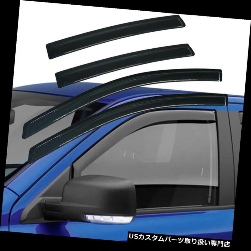 ベントバイザー ドアバイザー レインガード ホンダCRV 2012年-2016年のための煙の窓の日曜日の出口のバイザーのデフレクタの雨ガード4PCS Smoke Window Sun Vent Visors Deflector Rain Guard 4PCS for Honda CRV 2012-2016 【並行輸入品】