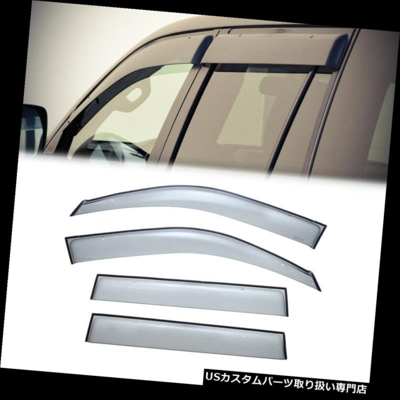 ベントバイザー ドアバイザー レインガード Lexus GX460 2010-2018用[クリップON]サイドウィンドウベントバイザーレインガードデフレクター For Lexus GX460 2010-2018 [Clip ON]Side Window Vent Visor Rain Guard Deflector 【並行輸入品】