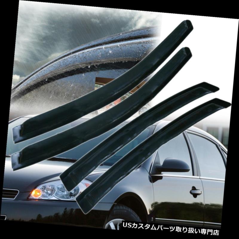 ベントバイザー ドアバイザー レインガード ウィンドウバイザーレインガードシールドデフレクターベントシェードfor Chevy Impala 06-13 US Window Visors Rain Guard Sheild Deflectors Vent Shade for Chevy Impala 06-13 US 【並行輸入品】 27,944円