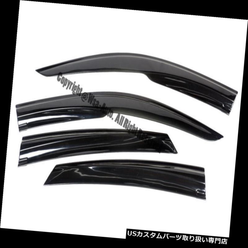ベントバイザー ドアバイザー レインガード ホンダシビック2016-UP SEDAN 4Dr JDM用スモークベントのサイドウィンドウバイザーテープ Side Window Visors Tape on Smoke Vent For Honda Civic 2016-UP SEDAN 4Dr JDM 【並行輸入品】