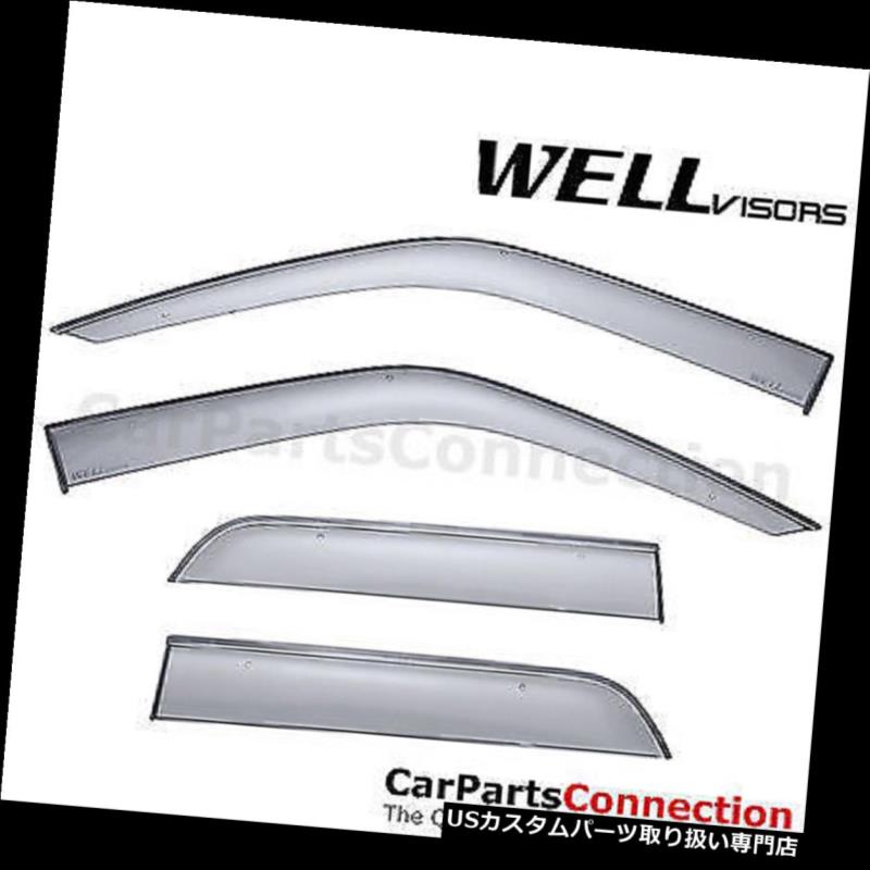 ベントバイザー ドアバイザー レインガード WellVisors Toyota 4Runner 90-95レインガードウィンドウバイザーデフレクターJDM WellVisors Toyota 4Runner 90-95 Rain Guard Window Visor Deflector JDM 【並行輸入品】