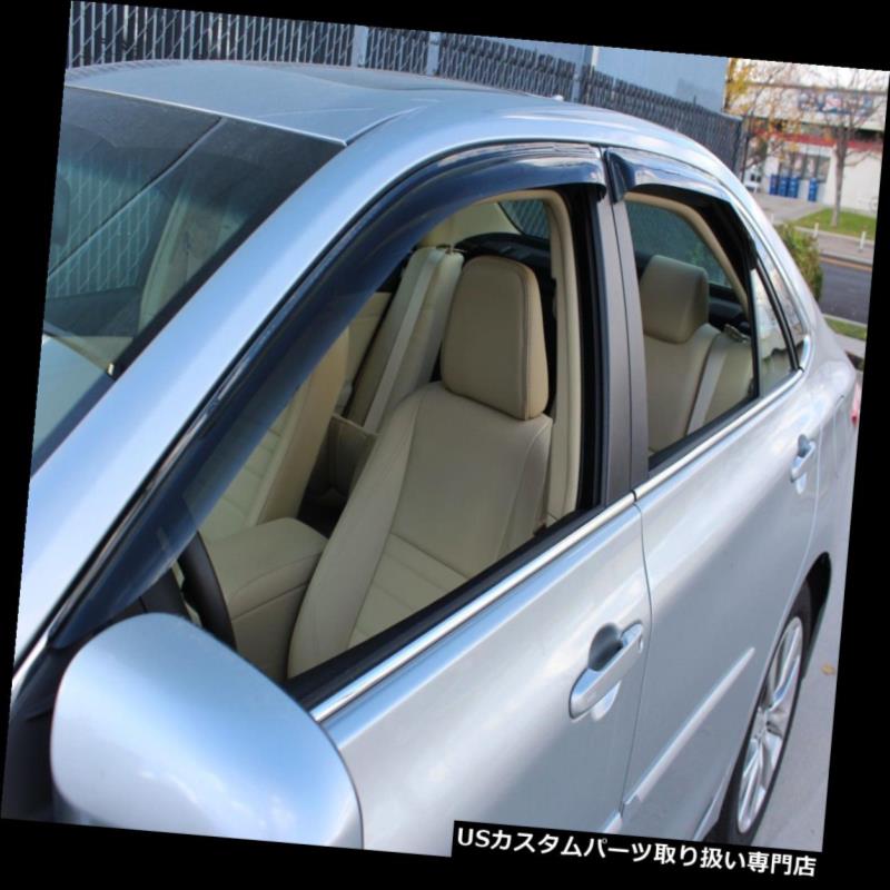 ベントバイザー ドアバイザー レインガード トヨタカムリ2015 - 2016のためのテープオンベントバイザー4個 Tape-on Vent Visors 4 piece for a Toyota Camry 2015 - 2016 【並行輸入品】