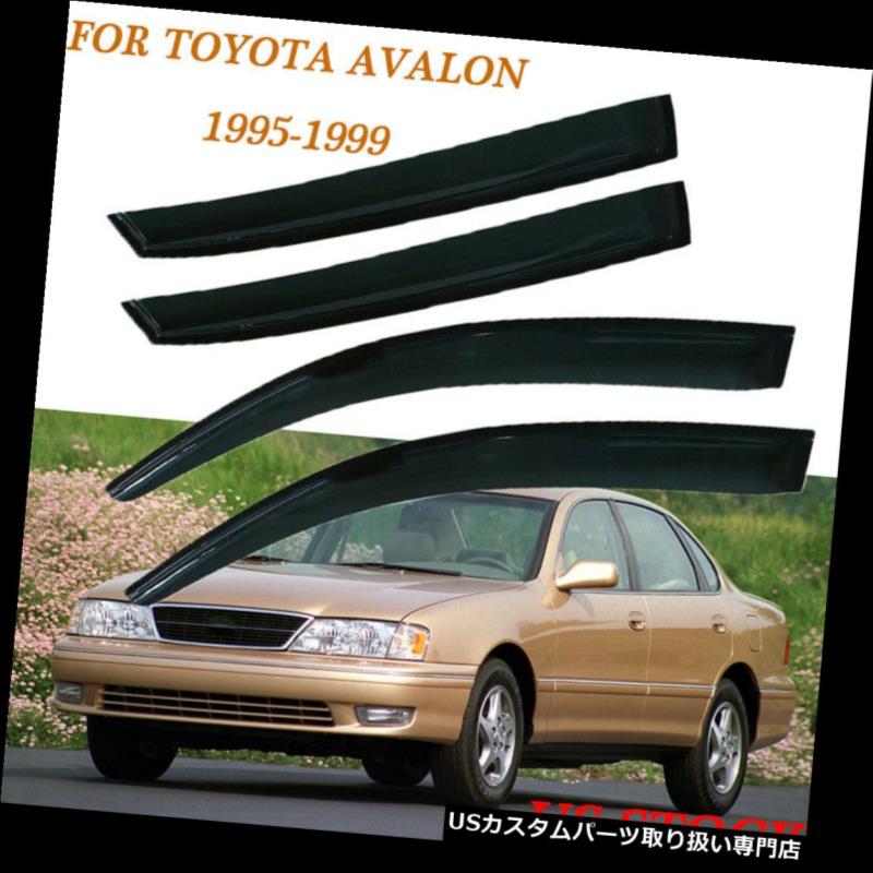 ベントバイザー ドアバイザー レインガード トヨタのための窓の出口のバイザーの天候監視の陰Avalon 1995 1996 1997 1998 1999 Window Vent Visor Weather Guard Shade For Toyota Avalon 1995 1996 1997 1998 1999 【並行輸入品】