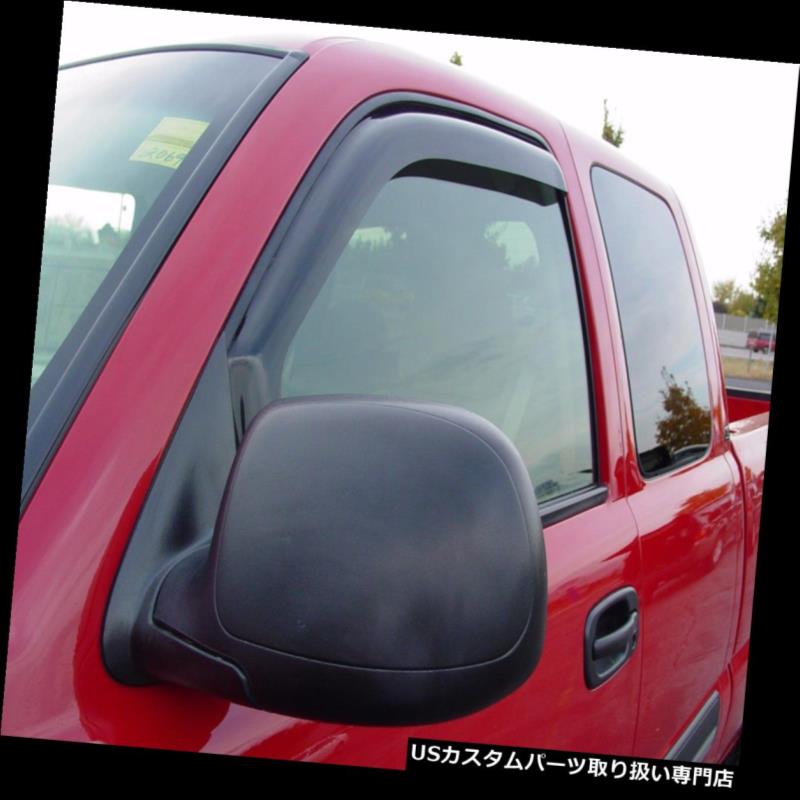 ベントバイザー ドアバイザー レインガード ジープグランドチェロキー用インチャネル2ピースベントバイザー1999 - 2004 In-Channel 2 piece Vent Visors for a Jeep Grand Cherokee 1999 - 2004 【並行輸入品】