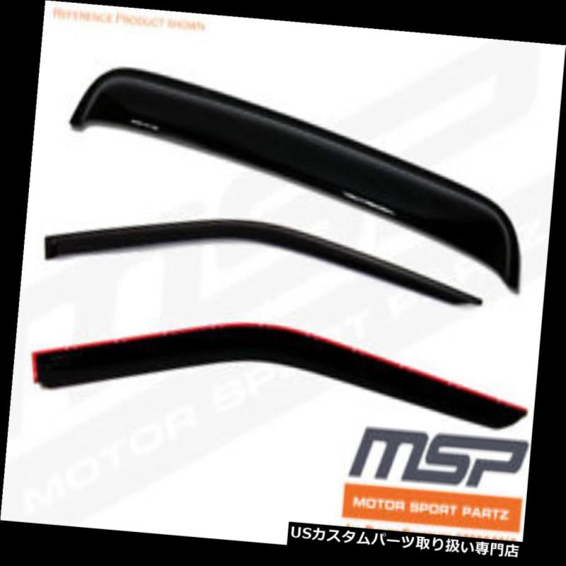 ベントバイザー ドアバイザー レインガード JDMアウトチャネルベントバイザー3本入りChev Silverado Reg Cab 14-16の Sunr JDM Out-Channel Vent Visors 3pcs Deflector&Sunroof Chevy Silverado Reg Cab 14-16 【並行輸入品】 26,956円
