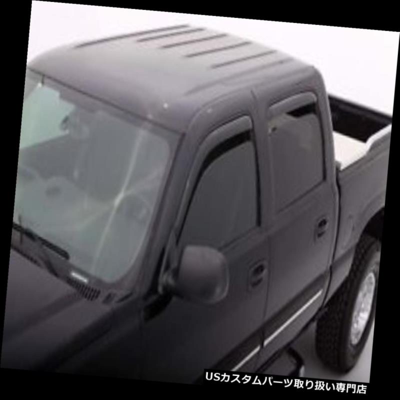 ベントバイザー ドアバイザー レインガード Ventshade 194355 2004-2006 GMC Sierra 1500 4ピースインチャネルベントバイザー Ventshade 194355 2004-2006 GMC Sierra 1500 4 Piece In-Channel Ventvisors 【並行輸入品】
