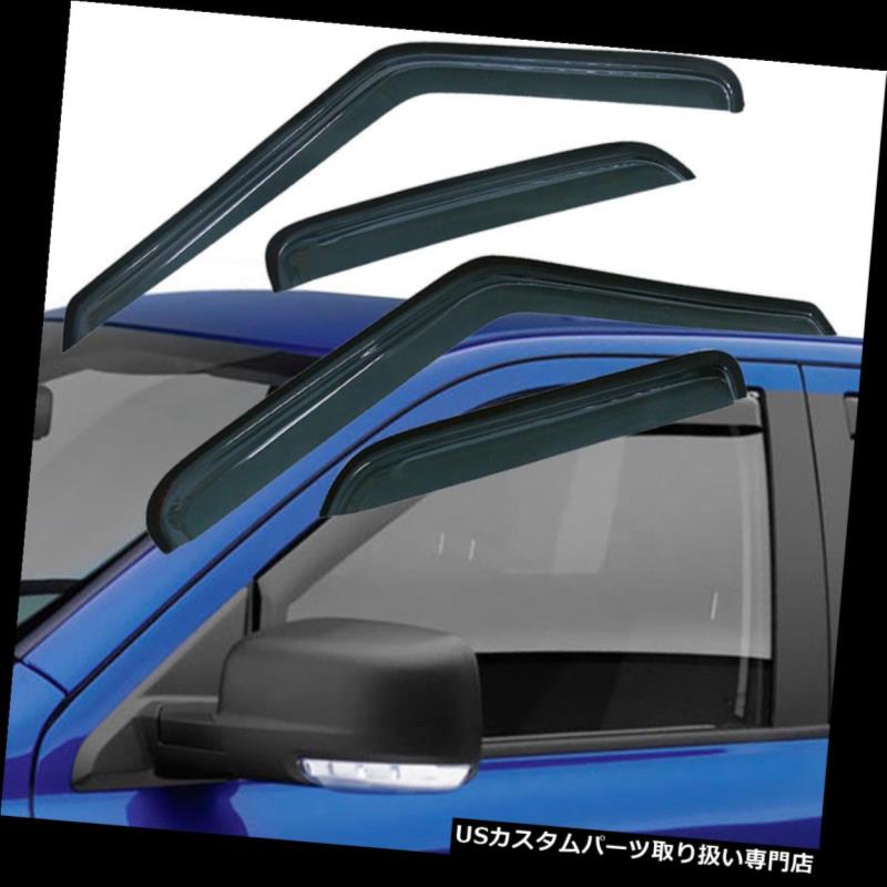 ベントバイザー ドアバイザー レインガード 1995 - 2005年用GMCジミー/シボレーブレザーウィンドウベントレインガードバイザーデフレクターUS For 1995-2005 GMC Jimmy/Chevy Blazer Window Vent Rain Guard Visors Deflectors US 【並行輸入品】