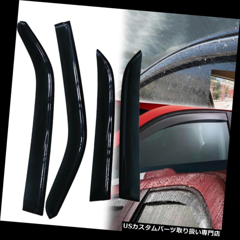 ベントバイザー ドアバイザー レインガード 4Pcベントシェードウィンドウバイザー、Dodge Magnum 2005-2008 / Chry sler 300 2005 2005-2010 US 4Pc Vent Shade Window Visor for Dodge Magnum 2005-2008/Chrysler 300 2005-2010 US 【並行輸入品】