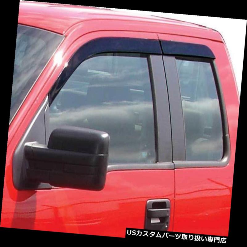 ベントバイザー ドアバイザー レインガード 自動Ventshade 4pcロープロファイルベントバイザー - スモーク Auto Ventshade 4pc Low Profile Vent Visor - Smoke 【並行輸入品】