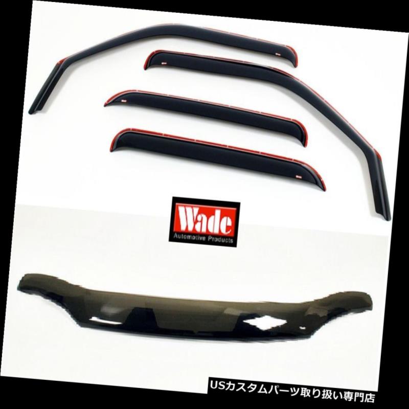 ベントバイザー ドアバイザー レインガード バグシールド＆amp; A インチャネルベントバイザーToyota Tundra Crew Max 2007 - 2013 Bugshield & In-Channel Vent Visors Toyota Tundra Crew Max 2007 - 2013 【並行輸入品】