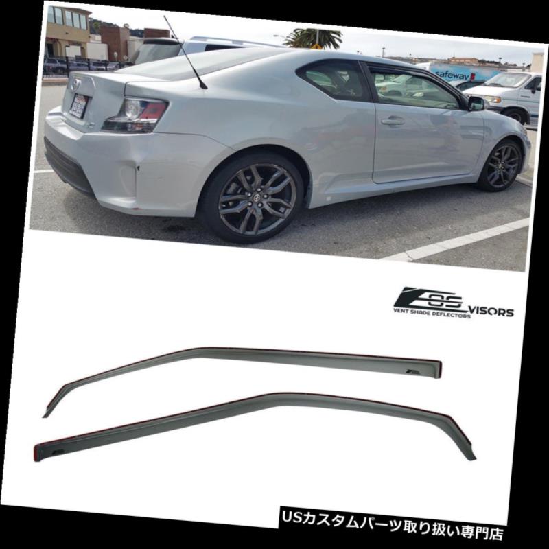 ベントバイザー ドアバイザー レインガード 11-Up Toyota Siennaインチャネルサイドベントウィンドウバイザーレインガードデフレクター For 11-Up Toyota Sienna In-Channel Side Vent Window Visors Rain Guard Deflectors 【並行輸入品】