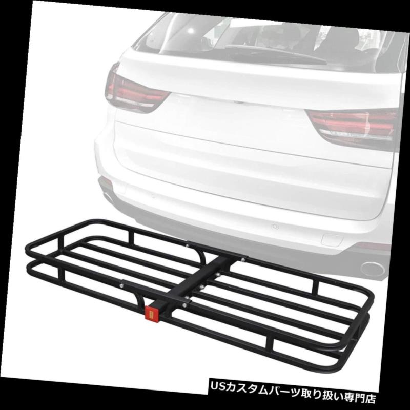 カーゴ ルーフ キャリア 500 LBSスチール貨物キャリア荷物かご2 ''レシーバーヒッチハウラー 500 LBS Steel Cargo Carrier Luggage Basket 2'' Receiver Hitch Hauler 【並行輸入品】|カスタムパーツ WORLD倉庫