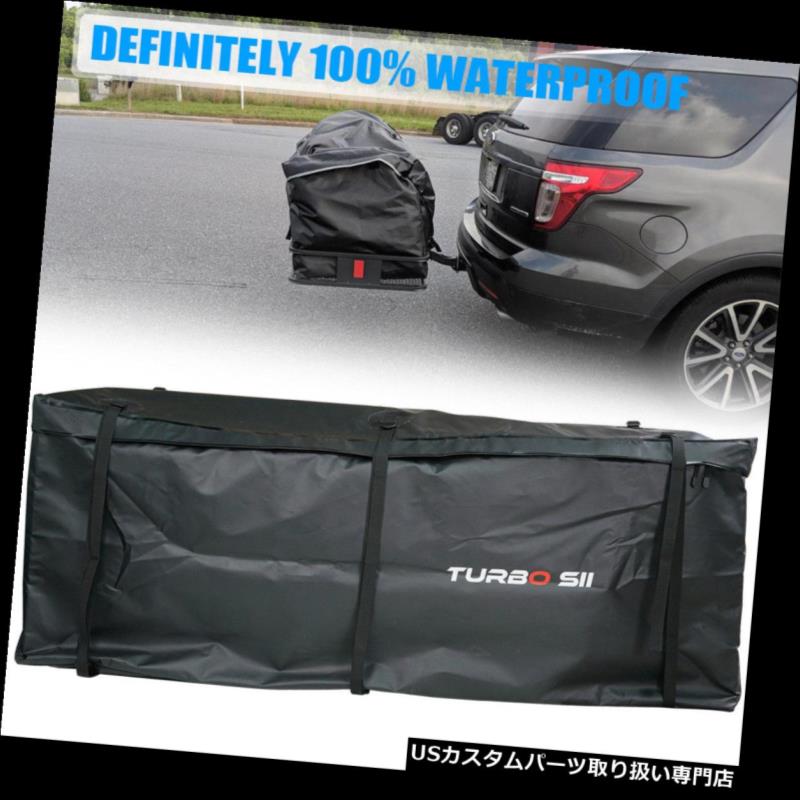 カーゴ ルーフ キャリア 防水48 "ヒッチマウント貨物キャリアラック貨物バッグ-500ポンド容量ブラック Waterproof 48" Hitch Mount Cargo Carrier Rack Cargo Bag -500lb Capacity Black 【並行輸入品】|カスタムパーツ WORLD倉庫