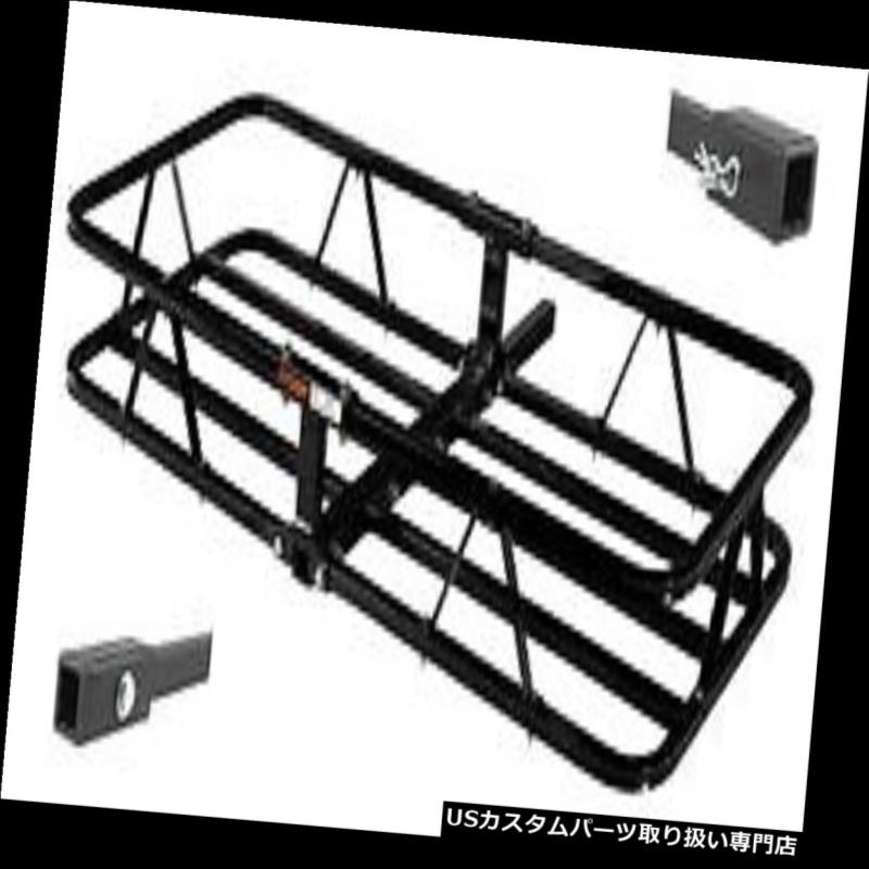 カーゴ ルーフ キャリア カート18145バスケット貨物キャリア（1-1 / 4インチ）固定シャンク Curt 18145 Basket Cargo Carrier w/ 1-1/4 in. Fixed Shank 【並行輸入品】