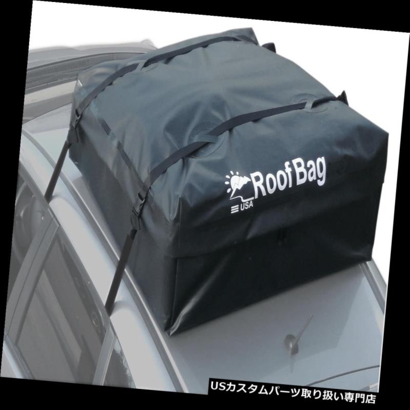 カーゴ ルーフ キャリア 100％防水ルーフトップカーゴキャリア（カーバンまたはSUV（15 Cu Ft、ブラック）用） 100% Waterproof Roof Top Cargo Carrier for any Car Van or SUV (15 Cu Ft, Black) 【並行輸入品】