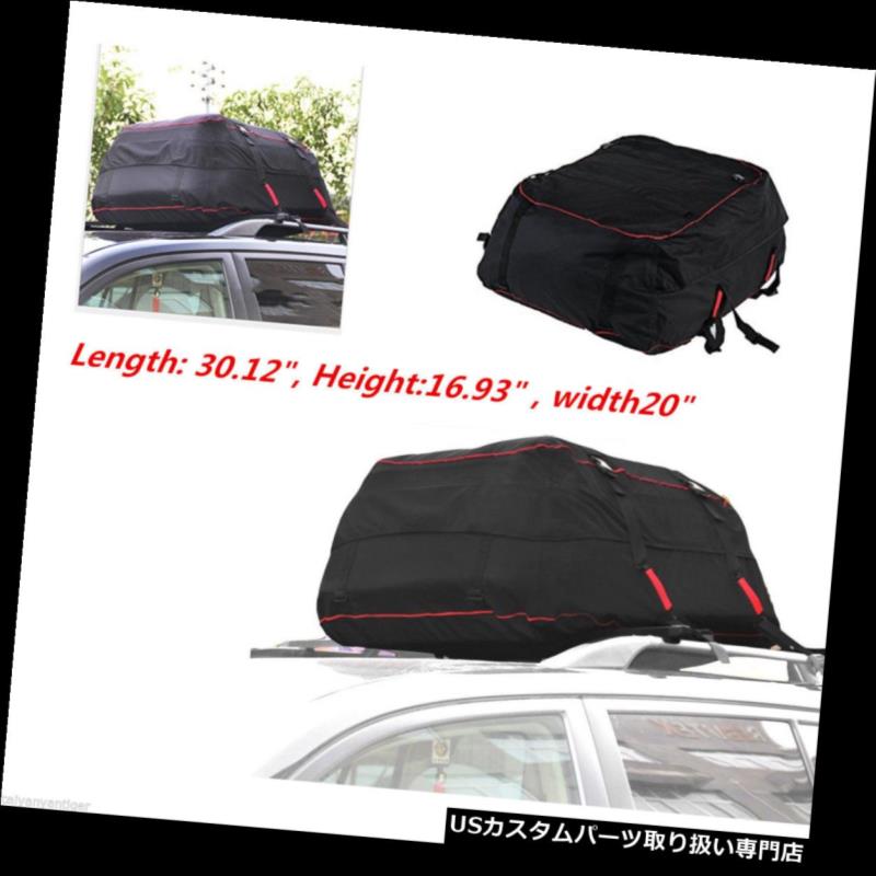 カーゴ ルーフ キャリア カーカーゴルーフトップキャリアバッグラック収納荷物カールーフトップビッグトラベルバッグ Car Cargo Roof Top Carrier Bag Rack Storage Luggage Car Rooftop Big Travel Bag 【並行輸入品】｜カスタムパーツ WORLD倉庫 48,840円