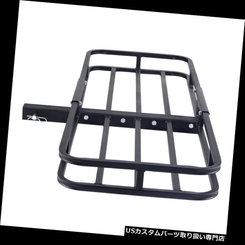 カーゴ ルーフ キャリア 500 LBSスチール貨物荷物バスケットキャリア2 "レシーバーヒッチハウラー米国船 500LBS Steel Cargo Luggage Basket Carrier 2" Receiver Hitch Hauler US SHIP 【並行輸入品】｜カスタムパーツ WORLD倉庫