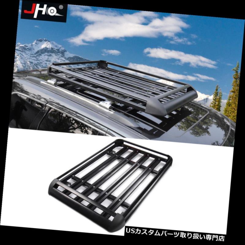 【楽天市場】カーゴ ルーフ キャリア ジープグランドチェロキーフォードエクスプローラのためのルーフラックSUV貨物荷物キャリアバスケット